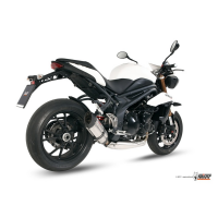 MIVV-SLIP-ON - SUONO - Edelstahl für TRIUMPH - SPEED TRIPLE 1050 R / S / RS BJ. 2011 > 2015 - T.012.L7