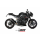 MIVV Auspuff - SLIP-ON - DELTA RACE - Edelstahl-Schwarz für TRIUMPH SPEED TRIPLE 1050 R / S / RS - T.021.LDRC