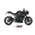 MIVV-SLIP-ON - DELTA RACE - Edelstahl Schwarz für TRIUMPH - SPEED TRIPLE 1050 R / S / RS BJ. 2018 > 2020 - T.021.LDRC