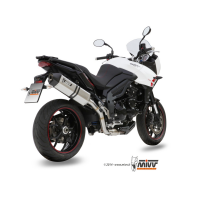 MIVV-SLIP-ON - SPEED EDGE - Edelstahl für TRIUMPH - TIGER 1050 SPORT BJ. 2013 > 2016 - T.014.LRX