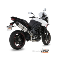 MIVV-SLIP-ON - SUONO - Edelstahl für TRIUMPH - TIGER 1050 SPORT BJ. 2013 > 2016 - T.014.L7