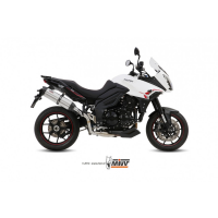 MIVV-SLIP-ON - SUONO - Edelstahl für TRIUMPH - TIGER 1050 SPORT BJ. 2013 > 2016 - T.014.L7