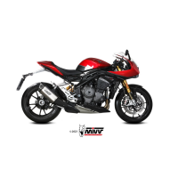 MIVV-SLIP-ON - SR-1 - Titan für TRIUMPH - SPEED TRIPLE 1200 RR / RS BJ. 2021 > 2024 - T.025.LR1T