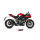 MIVV-SLIP-ON - SR-1 - Titan Schwarz für TRIUMPH - SPEED TRIPLE 1200 RR / RS BJ. 2021 > 2024 - T.025.LR1TB