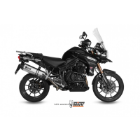 MIVV-SLIP-ON - SPEED EDGE - Edelstahl für TRIUMPH - TIGER 1200 EXPLORER BJ. 2012 > 2015 - T.013.LRX