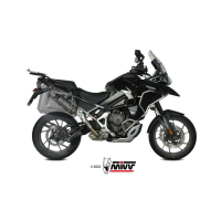 MIVV Auspuff - SLIP-ON - DAKAR - Edelstahl für TRIUMPH TIGER 1200 GT / RALLY - T.023.LDKX