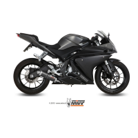 MIVV-Komplettanlage 1x1 - GP - Carbon für YAMAHA - MT-125 BJ. 2015 > 2019 - Y.047.L2S