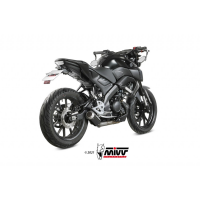 MIVV-Komplettanlage 1x1 - MK3 - Carbon für YAMAHA - MT-125 BJ. 2020 > 2024 - Y.067.SM3C