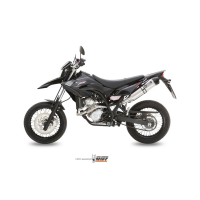 MIVV-SLIP-ON - OVAL - Edelstahl für YAMAHA - WR 125...