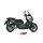 MIVV Auspuff - SLIP-ON - MOVER - Edelstahl-Schwarz für YAMAHA X-MAX 125 - MV.YA.0002.LV