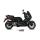 MIVV Auspuff - SLIP-ON - MOVER - Edelstahl-Schwarz für YAMAHA X-MAX 300 - MV.YA.0001.LV