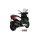 MIVV Auspuff - SLIP-ON - MOVER - Edelstahl-Schwarz für YAMAHA X-MAX 400 - MV.YA.0005.LV