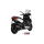 MIVV-SLIP-ON - MOVER - Edelstahl Schwarz für YAMAHA - X-MAX 400 BJ. 2013 > 2016 - MV.YA.0005.LV