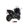 MIVV-Komplettanlage 2x1 - SR-1 - Edelstahl Schwarz für YAMAHA - T-MAX 560 BJ. 2020 > 2021 - Y.061.LR1XB