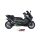 MIVV-Komplettanlage 2x1 - SR-1 - Titan Schwarz für YAMAHA - T-MAX 560 BJ. 2022 > 2024 - Y.073.LR1TB