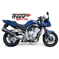 MIVV-SLIP-ON - OVAL - Titan für YAMAHA - YZF 600...