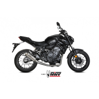 MIVV-Komplettanlage 2x1 - GPpro - Titan für YAMAHA - MT-07 / FZ-07 BJ. 2021 > 2024 - Y.065.L6P