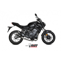 MIVV-Komplettanlage 2x1 - MK3 - Carbon für YAMAHA - MT-07 / FZ-07 BJ. 2014 > 2024 - Y.045.SM3C