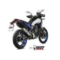 MIVV-SLIP-ON - OVAL - Edelstahl für YAMAHA - Ténéré 700 BJ. 2019 > 2024 - Y.064.LX1