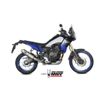 MIVV-SLIP-ON - OVAL - Edelstahl für YAMAHA - Ténéré 700 BJ. 2019 > 2024 - Y.064.LX1