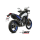 MIVV-SLIP-ON - OVAL - Titan Schwarz für YAMAHA - Ténéré 700 BJ. 2019 > 2024 - Y.064.L4B