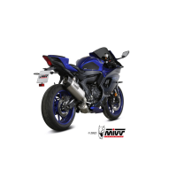 MIVV-Komplettanlage 2x1 - SR-1 - Titan für YAMAHA - YZF R7 BJ. 2022 > 2024 - Y.071.LR1T