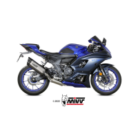 MIVV-Komplettanlage 2x1 - SR-1 - Titan für YAMAHA - YZF R7 BJ. 2022 > 2024 - Y.071.LR1T