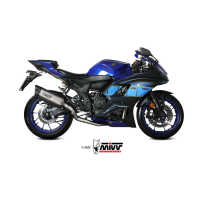 MIVV-Komplettanlage 2x1 - SR-1 - Titan für YAMAHA - YZF R7 BJ. 2022 > 2024 - X.YA.0012.SR1T