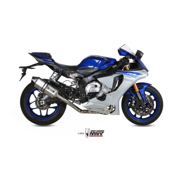 MIVV-Komplettanlage 4x2x1 - SPEED EDGE - Voll-Titan für YAMAHA - YZF 1000 R1 BJ. 2015 > 2022 - R.YA.0010.SRT