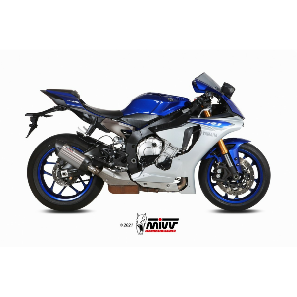 MIVV Auspuff - SLIP-ON - SUONO - Titan für YAMAHA YZF 1000 R1 - Y.050.L8