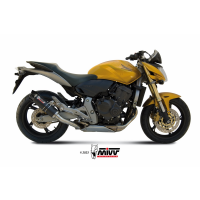 MIVV-SLIP-ON - GP - Carbon mit Carbon Endkappe für HONDA - HORNET 600 BJ. 2007 > 2013 - H.038.L2SC