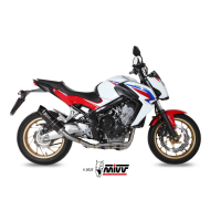 MIVV-Komplettanlage 4x2x1 - GP - Carbon mit Carbon Endkappe für HONDA - CB 650 F BJ. 2014 > 2018 - H.055.L2SC