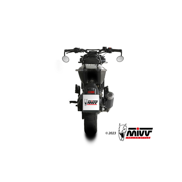 MIVV-SLIP-ON - MK3 - Carbon für HUSQVARNA - SVARTPILEN 125 BJ. 2021 > 2023 - HU.005.SM3C