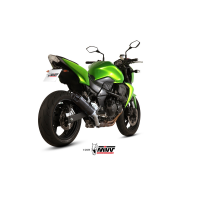 MIVV-SLIP-ON - GP - Carbon mit Carbon Endkappe für KAWASAKI - Z750 BJ. 2007 > 2014 - K.018.L2SC