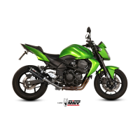 MIVV-SLIP-ON - GP - Carbon mit Carbon Endkappe für KAWASAKI - Z750 BJ. 2007 > 2014 - K.018.L2SC