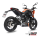 MIVV-Komplettanlage 1x1 - GP - Carbon mit Carbon Endkappe für KTM - 125 DUKE BJ. 2011 > 2016 - KT.009.L2SC