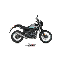 MIVV Auspuff - SLIP-ON - DAKAR - Edelstahl für ROYAL ENFIELD HIMALAYAN - RE.003.LDKX