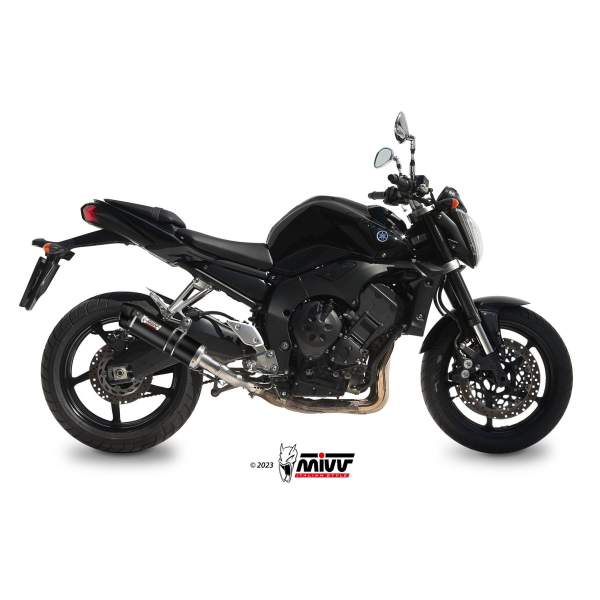 MIVV-SLIP-ON - GP - Carbon mit Carbon Endkappe für YAMAHA - FZ1 / FZ1 FAZER BJ. 2006 > 2016 - Y.023.L2SC