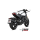 MIVV-SLIP-ON - HR-1 - Edelstahl Schwarz für CF MOTO - 700 CL-X BJ. 2023 > 2024 - CF.003.LH1BA