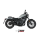 MIVV-SLIP-ON - HR-1 - Edelstahl Schwarz mit Carbon Endkappe für HONDA - CMX 500 REBEL BJ. 2022 > 2024 - H.091.LH1BC