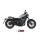 MIVV-SLIP-ON - HR-1 - Edelstahl Schwarz mit Carbon Endkappe für HONDA - CMX 500 REBEL BJ. 2022 > 2024 - H.091.LH1BG