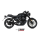 MIVV-2 SLIP-ON - HR-1 - Edelstahl Schwarz für MOTO GUZZI - V7 STONE BJ. 2021 > 2024 - M.014.LH1BA