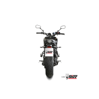 MIVV-Komplettanlage 2x1 - HR-1 - Edelstahl Schwarz für YAMAHA - XSR 700 BJ. 2021 > 2024 - Y.077.LH1BA