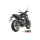 MIVV-Komplettanlage 2x1 - HR-1 - Edelstahl Schwarz für YAMAHA - XSR 700 BJ. 2021 > 2024 - Y.077.LH1BA