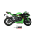 MIVV-SLIP-ON - AK-1 - Carbon mit Carbon Endkappe für KAWASAKI - NINJA ZX-6 R BJ. 2021 > 2024 - K.050.L3K