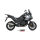 MIVV-SLIP-ON - OVAL - Titan mit Carbon Endkappe für HONDA - NT 1100 BJ. 2022 > 2024 - H.089.LNC