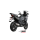 MIVV-SLIP-ON - OVAL - Titan mit Carbon Endkappe für HONDA - NT 1100 BJ. 2022 > 2024 - H.089.LNC