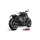 MIVV-2 SLIP-ON - HR-1 - Edelstahl Schwarz mit Carbon Endkappe für HARLEY DAVIDSON - SPORTSTER S BJ. 2021 > 2024 - HD.004.LH1BC