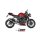 MIVV-Komplettanlage 3x1 - SR-1 - Titan Schwarz für TRIUMPH - STREET TRIPLE 765 R / RS BJ. 2023 > 2024 - T.026.LR1TB