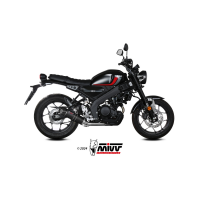 MIVV-Komplettanlage 1x1 - GP - Carbon mit Carbon Endkappe für YAMAHA - XSR 125 BJ. 2022 > 2024 - Y.075.L2SC